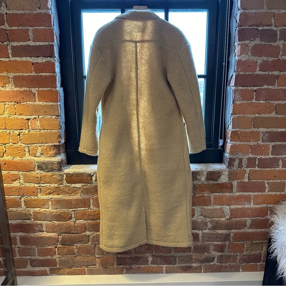 Another Influence | Borge Tan Teddy Coat XS - Picture 5 of 6